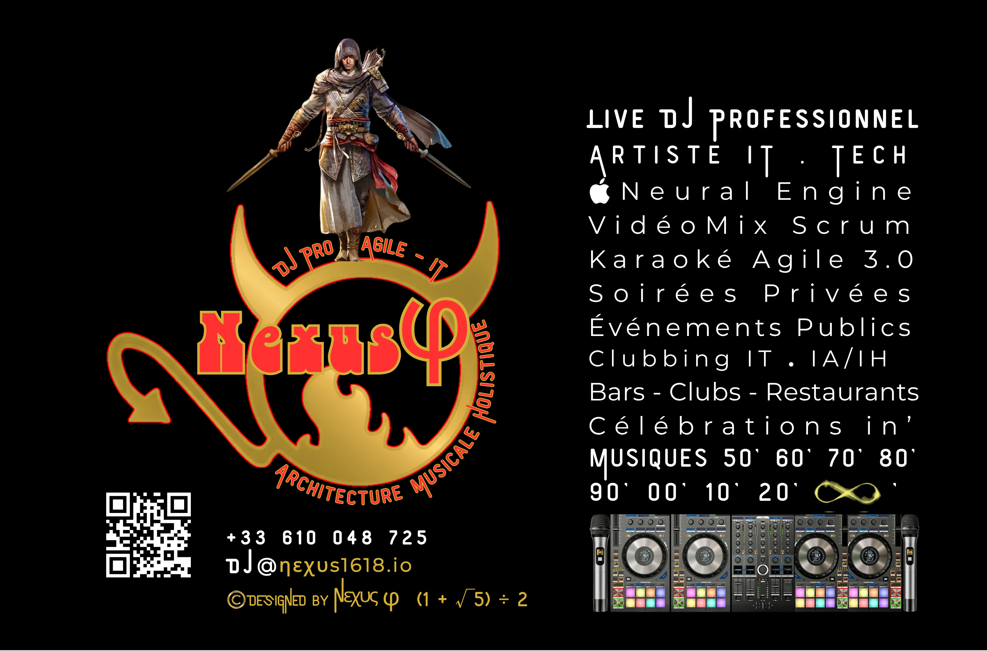 Nexus φ Live DJ Professionnel
